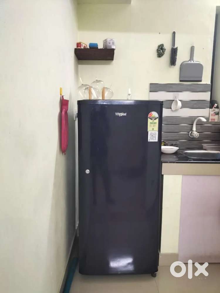 Whirlpool 184 L fridge (Blue) - 6 months used