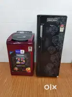 'RTIS061 REFRIGERATOR 220LTR BLACK WHIRLPOOL 5STAR FRIDGE COMBO