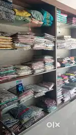 Boutique shop interior shelf