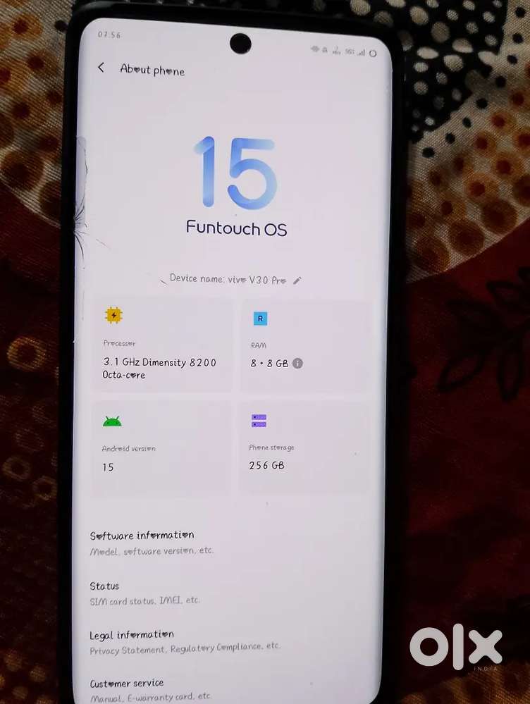 Vivo V30 pro 8/256GB