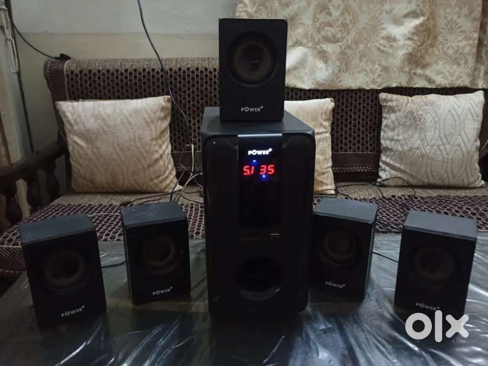 Power+ 5.1 channel speakers new condition