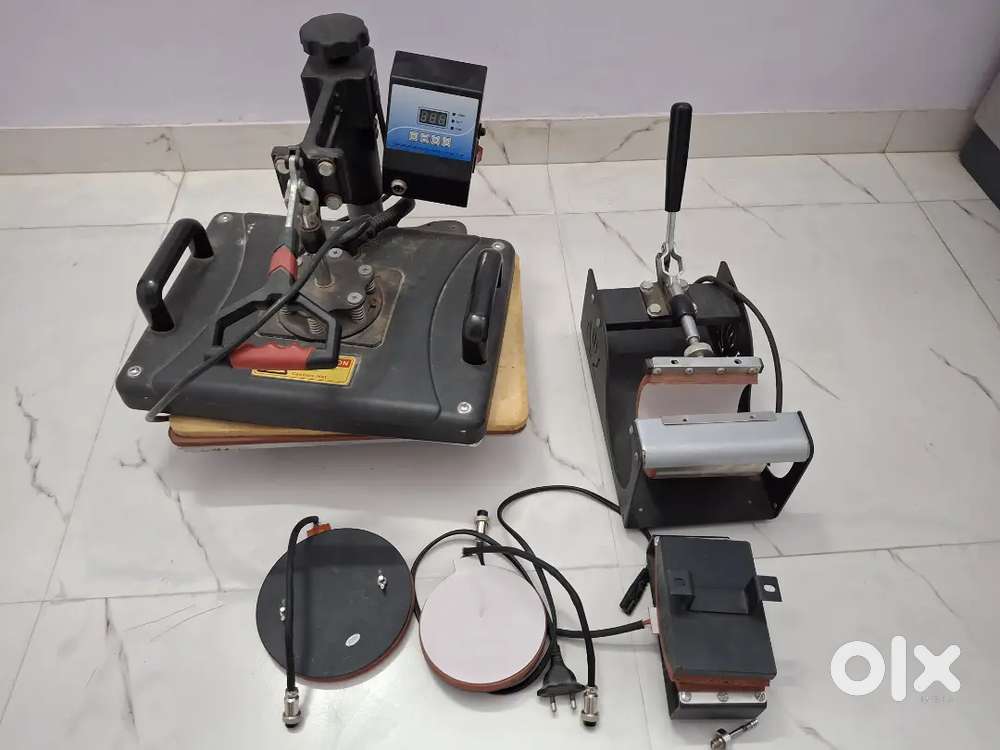 Tshirt printer, coffee mug printer, mobile backcover printer & acces.