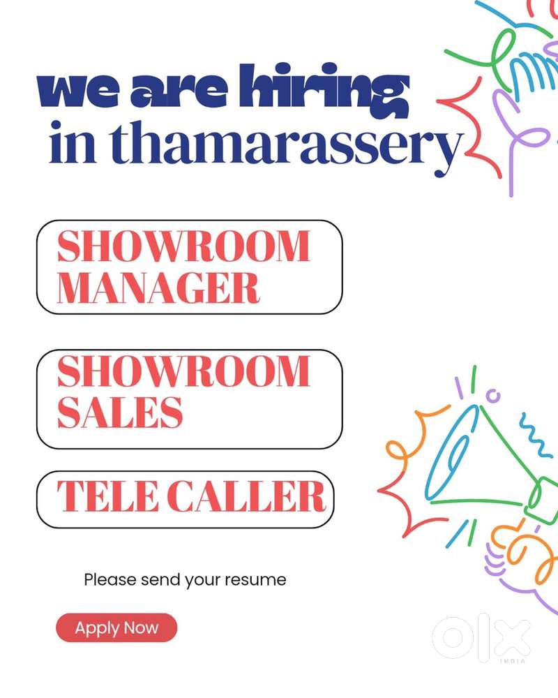 Job vacancy-Thamarassery