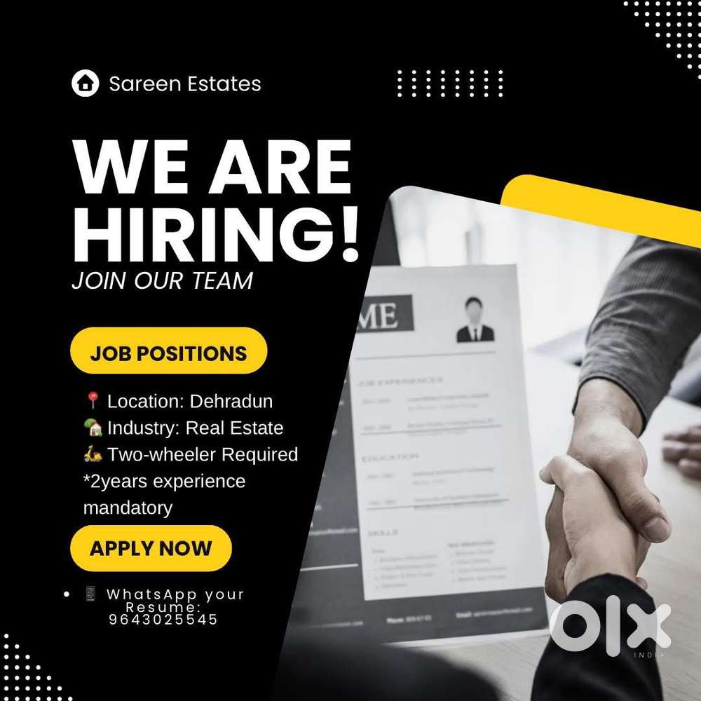 Hiring Real estate sales expert - High incentives