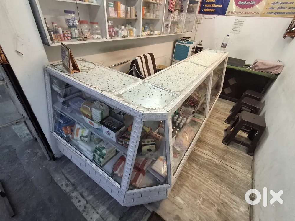 Counter for sweet, cosmetic or kirana store