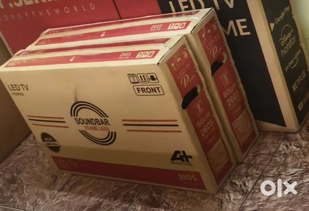 40 inch sony smart Android frameless oled 4k 3yr display waranty 12500