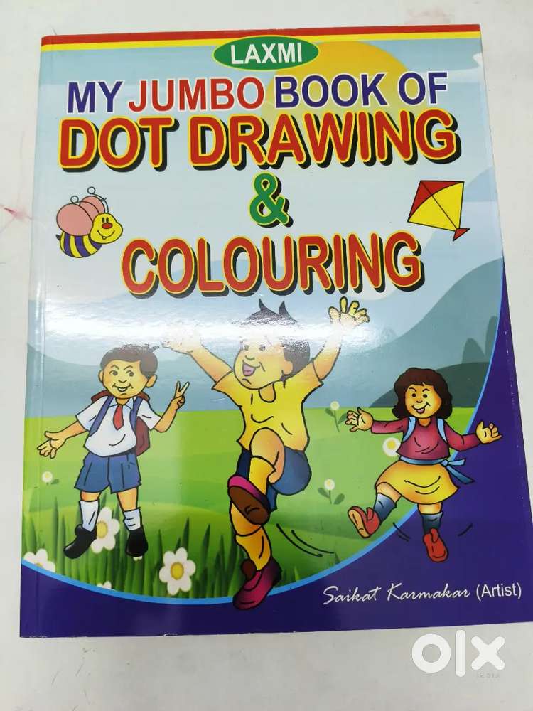 Dot Drawing and Coloring Book for Kids(3-9 years)