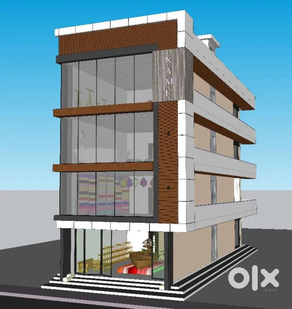 2nd floor, newly constructed buliding for commercial purposes 1650sq