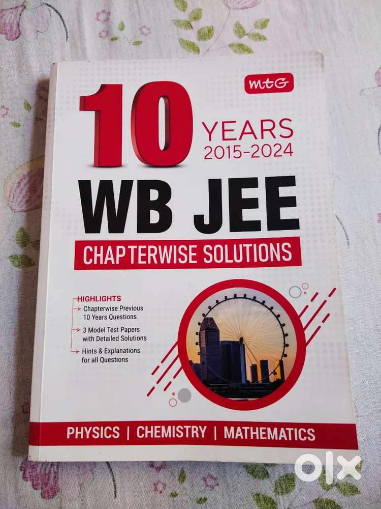 WBJEE 10 years.