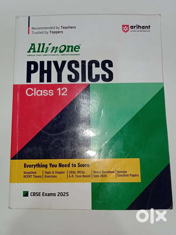 Class 12 Physics, Chemistry, Maths & English Reference Books+Sampleppr