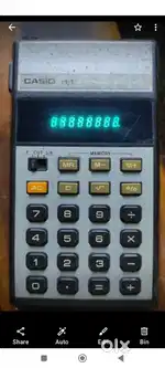 Casio H1 calculator. VFD (vacuum florescent display) Made in Japan