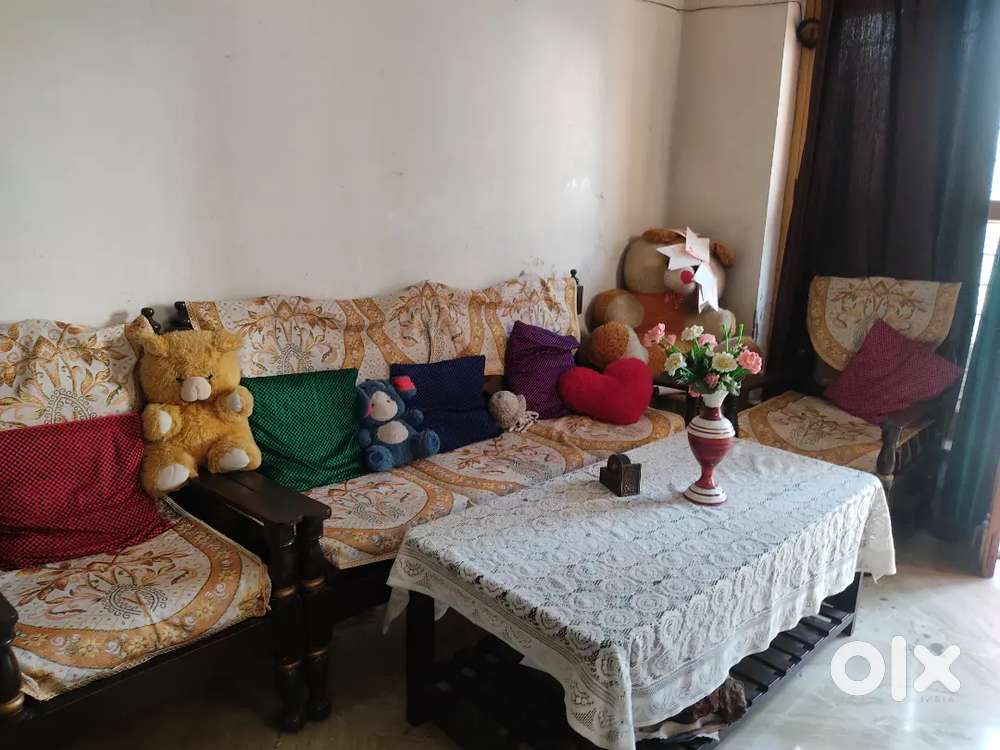Wooden sofa