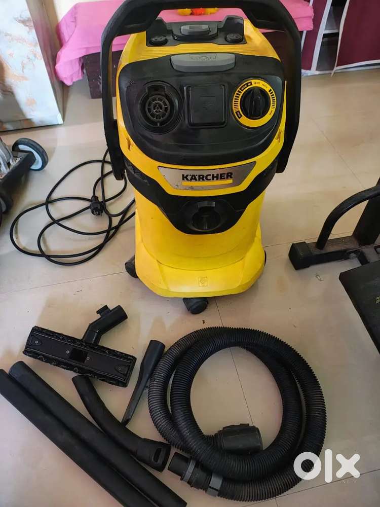 KARCHER Wd 5 1100-Watt Wet and Dry Vacuum Cleaner Yellow/Black