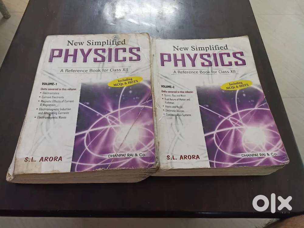 SL Arora Physics 1 and 2 ( Class XII)