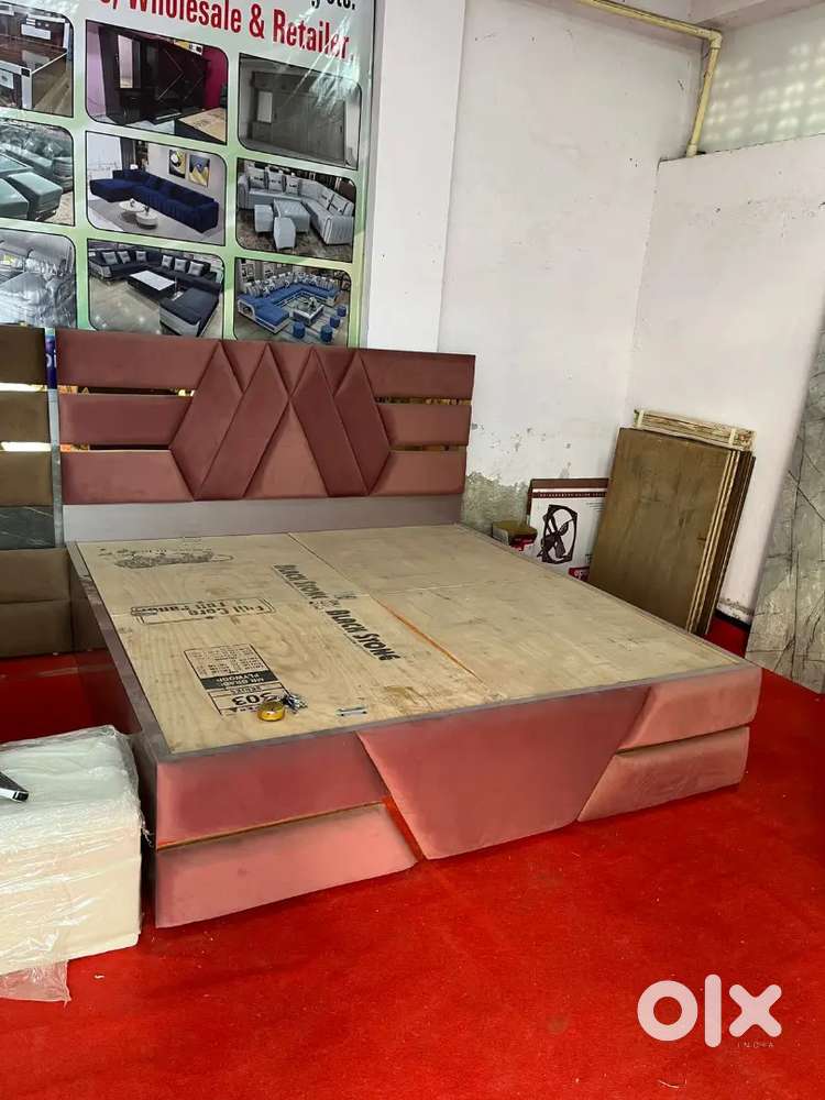 New 6 by 6 plywood bed