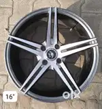 16 Old Alloy Wheels & Tyres very good condition