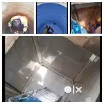 Bathroom cleaning services and House cleaning water tank cleaning