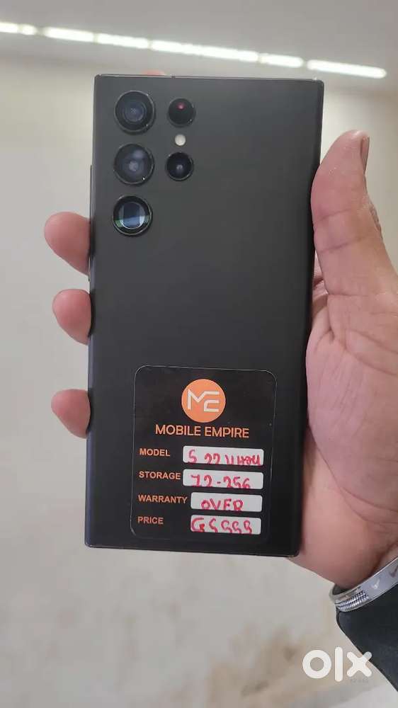Samsung s22 ultra 12_256gb black colour