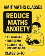 Maths tution online available from class 6-10