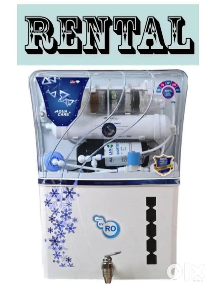 Water purifier available on rent