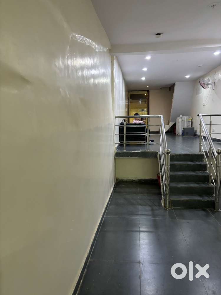 Showroom for rent first floor 12 feet frontage with sign board