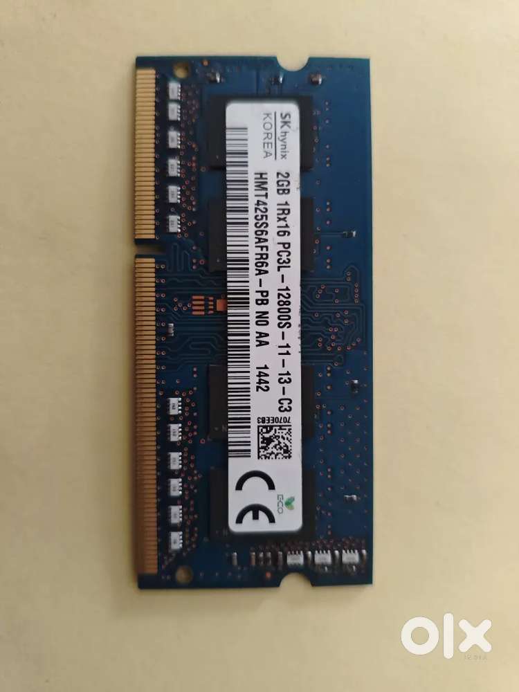 Laptop RAM 2GB DDR3L