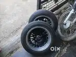 13 inch GTR alloy wheels+Yokohama tyre