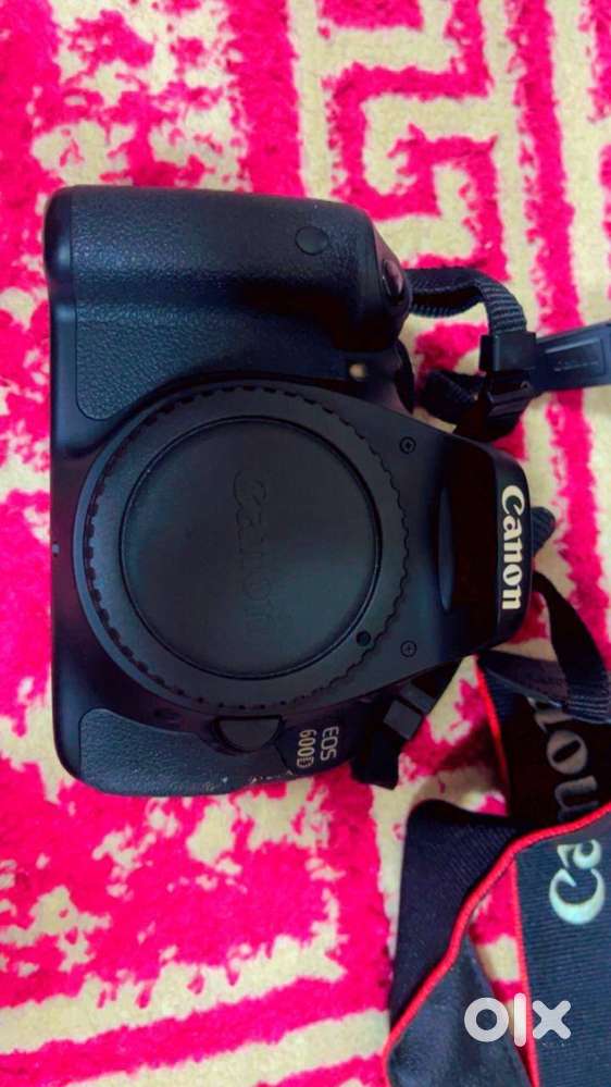 Canon 600d, 2023 model, two lens and foldable stand