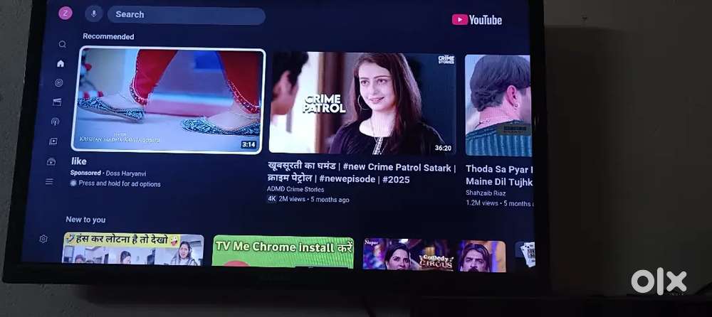 32 inch smart tv 1.5 yr old running condition