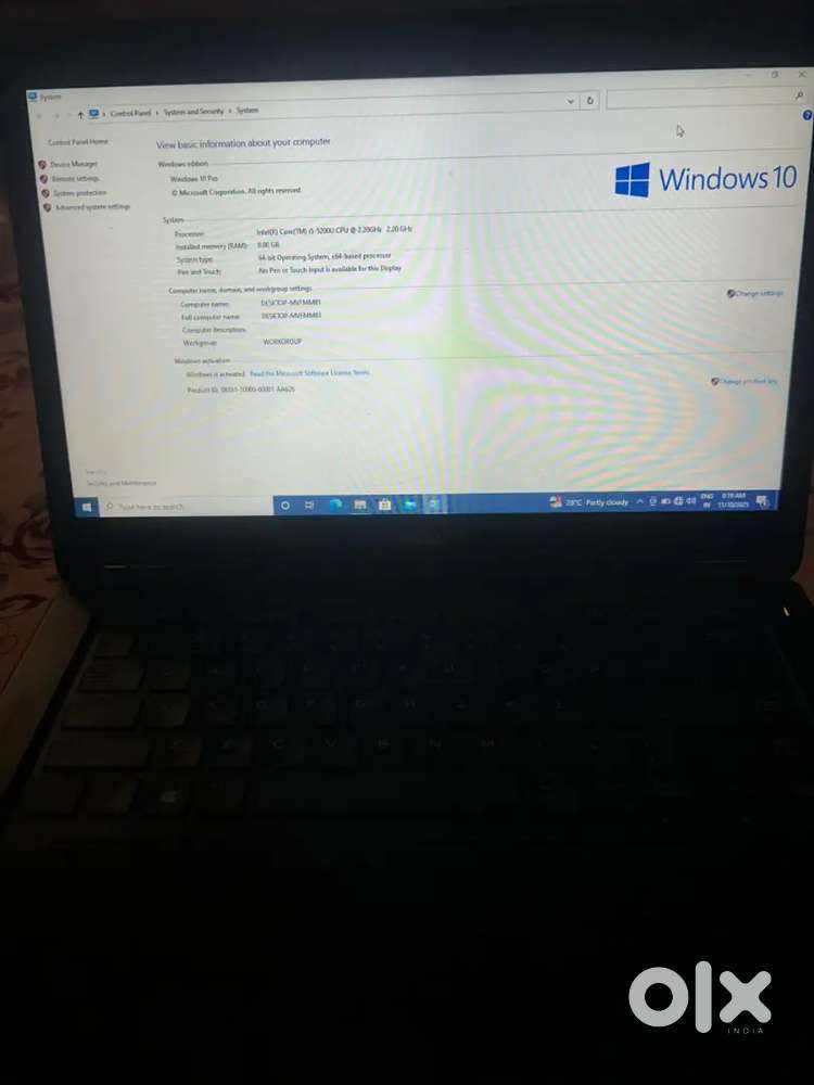 Windows 10 Dell Laptop 8GB RAM Storage 512 GB