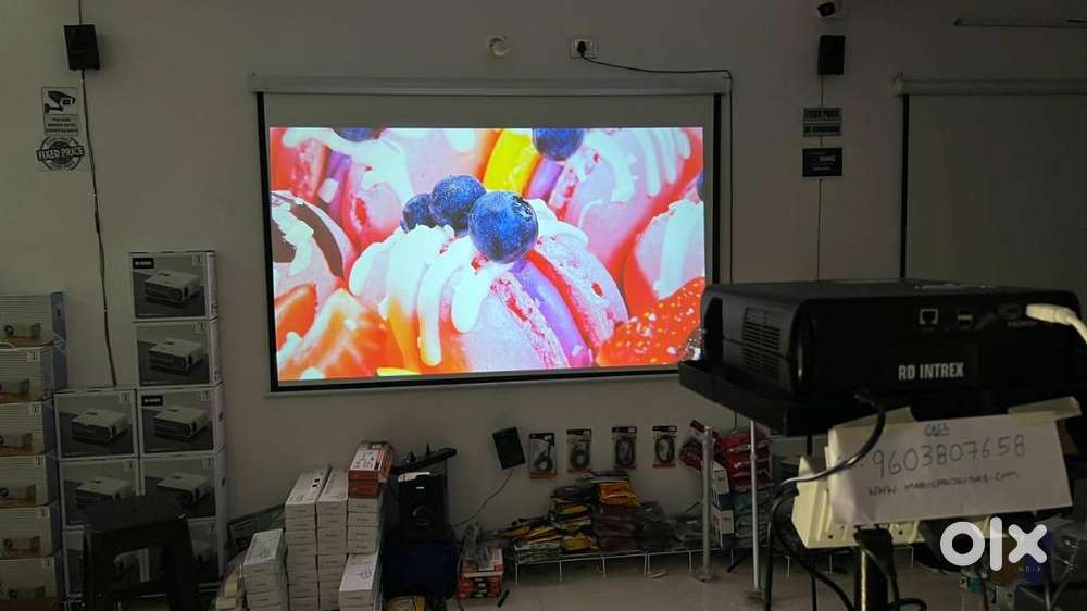 Best NEW quality 4K 3D projectors and screens wall tripod at wholesale