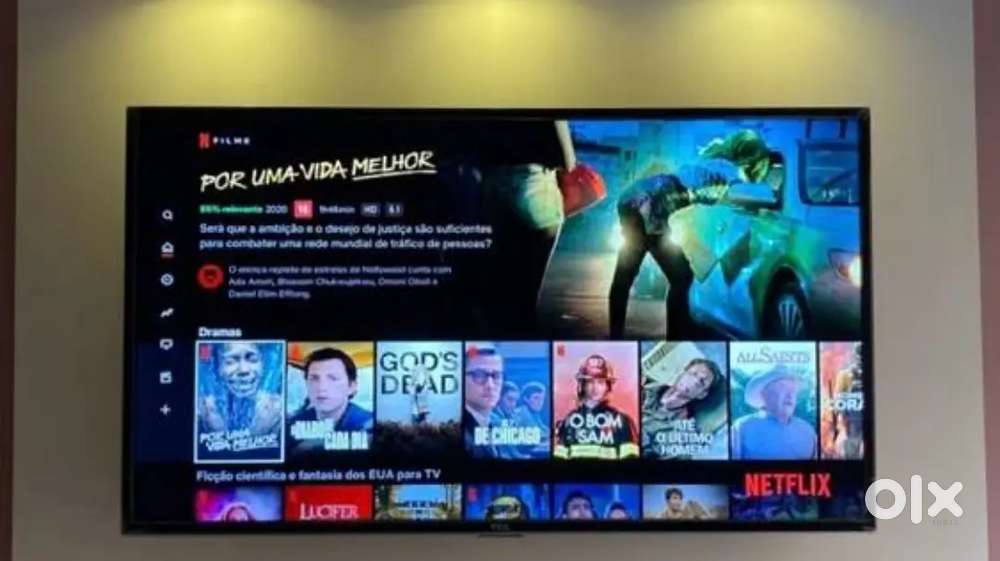 50 SMART LED Tv 2 YEARS WARRNTY 4 MONTH USED