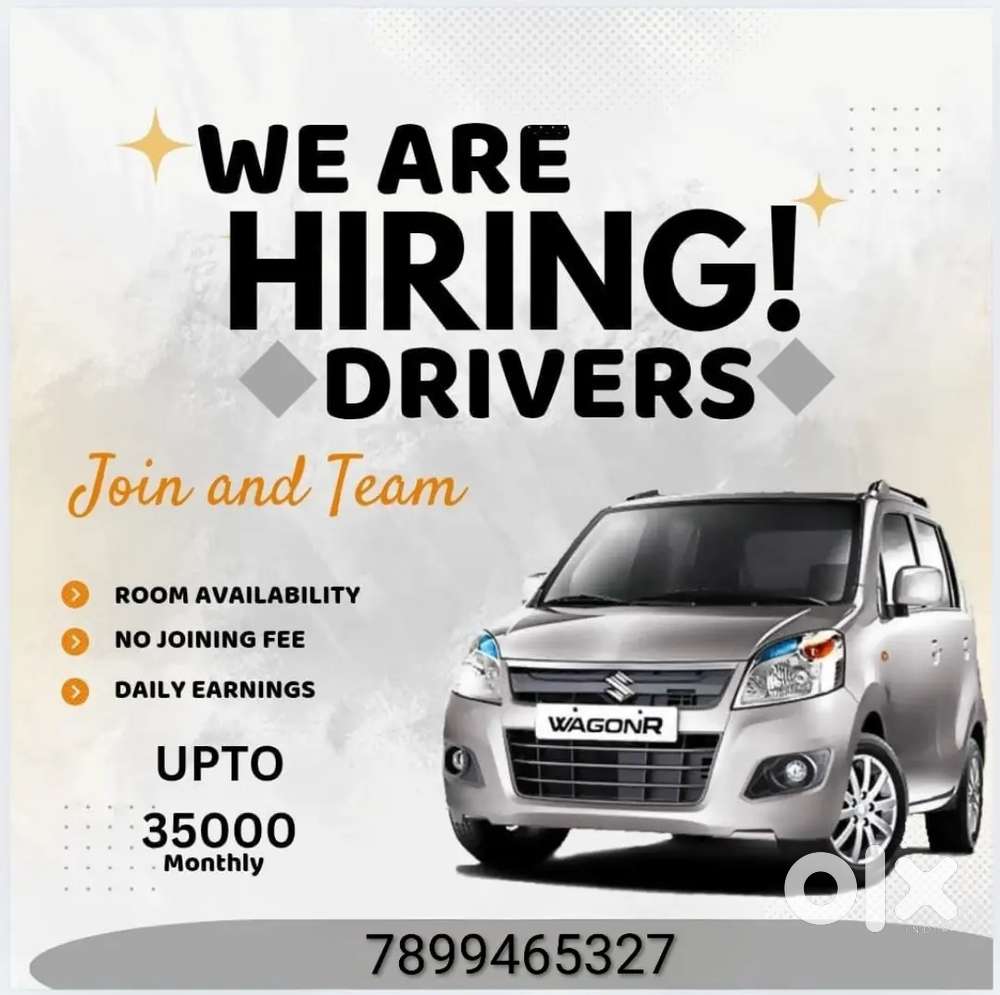 Driver vacancy in banglore