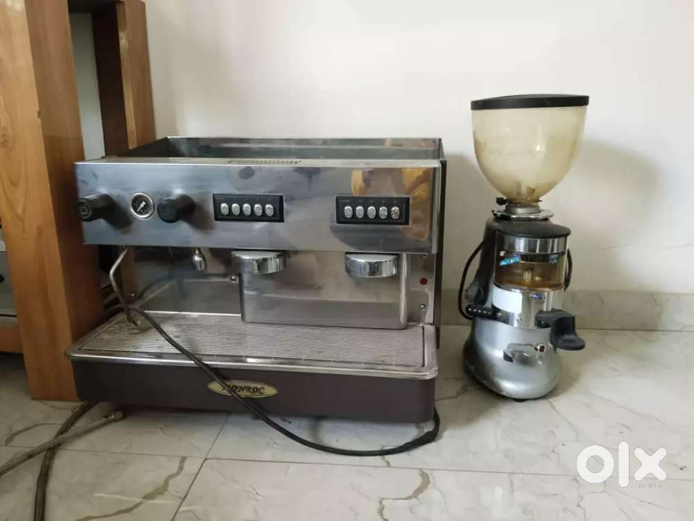 Expobar monroc coffee machine with grinder