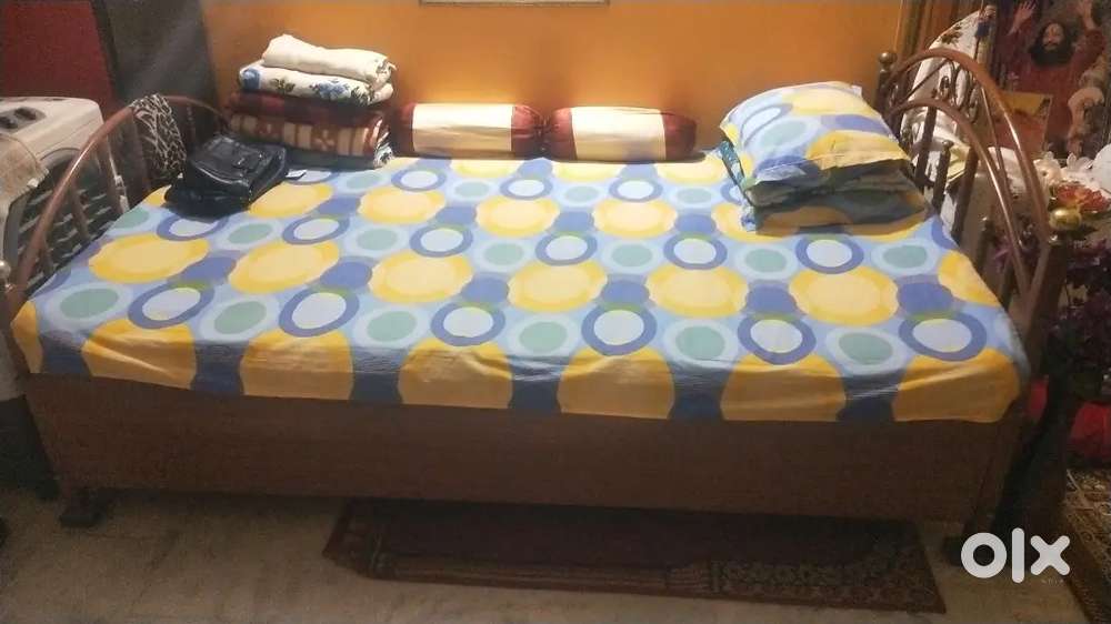 Metallic diwan bed