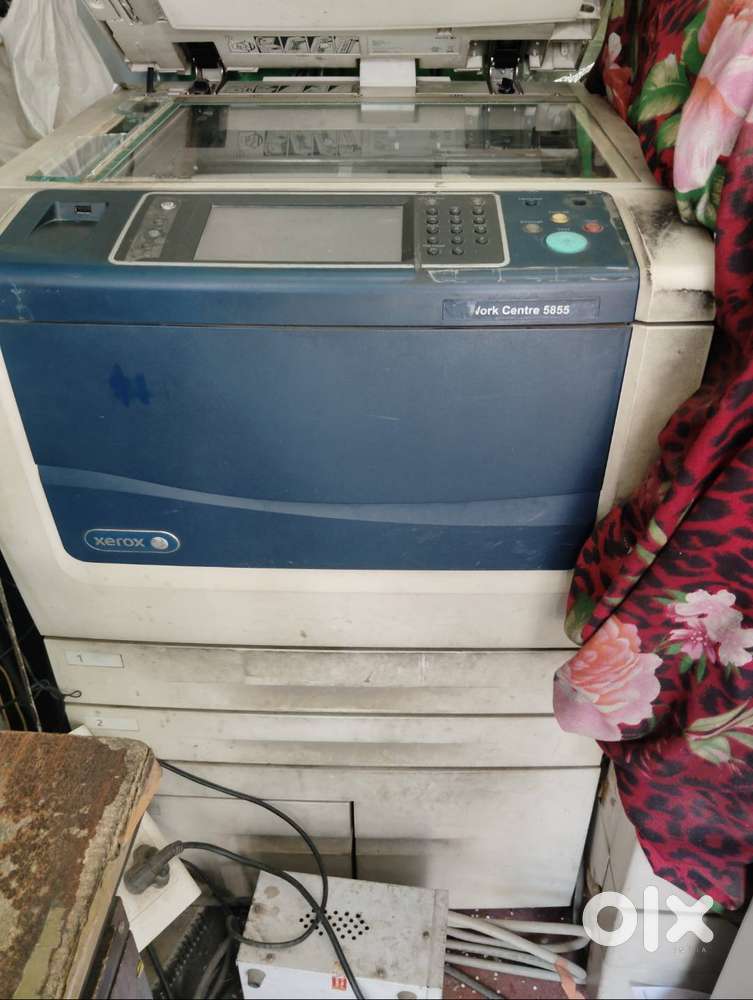 Xerox 5855 photocopy machine canon g2010 colour printer colour printer