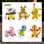 Naruto,Pokemon, demon slayer, dragon Ball z Action Figures (Set Of 6)