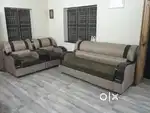 5 SEATER SOFA SET IN DOUBLE COLOUR AVAILABLE AT ZAM ZAM FURNITURE