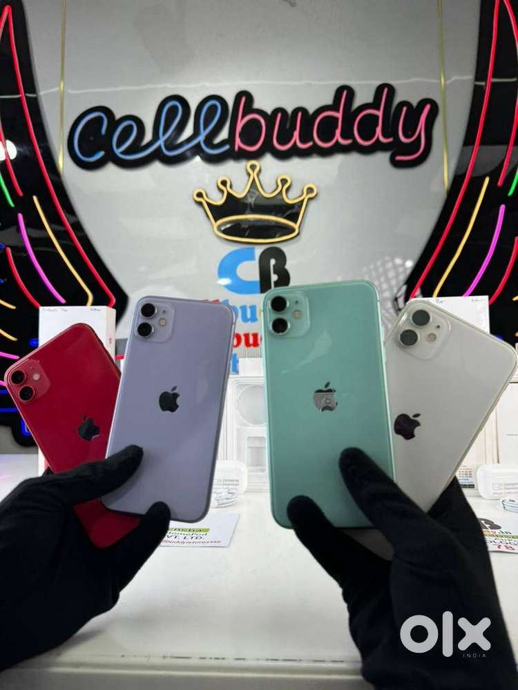iPhone 11 64GB With Warranty & Gst Bill + Emi Also Available & COD.