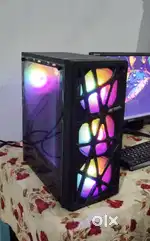 Intel i3 14th gen Gaming and Editing Pc (Only CPU) with graphic card