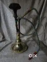 Antique pure brass solid heavy big size working condition 56 cm.