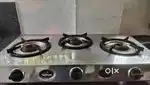 Sunflame Sleek 3-Burner Cooking Stove – Used, Working Perfectly.