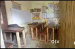 Desk bench for coaching classes ( 7 desk & 7 bench, 1 whiteboard)