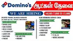 Delivery boy for dominos Pizza