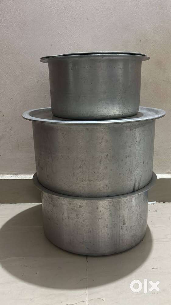Aluminium 3 set Big Bowls