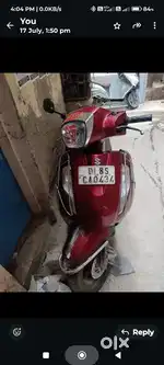Suzuki access 125 disc break