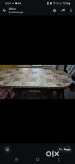 6 seater dining table