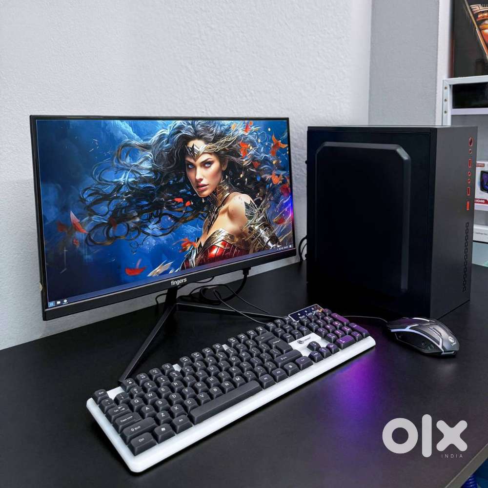 Ryzen 4 New Fullset Gaming Editing PC