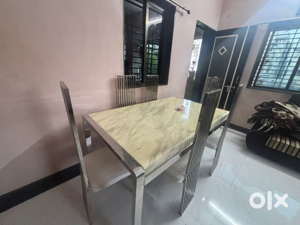Premium Real Marble Dinning Table(6seater)