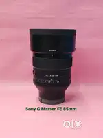 Sony 85mm 1.4 GM Lens – Ultra-Sharp Portrait Prime for E-Mount